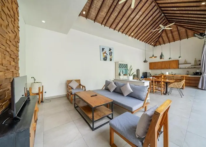 ベッド・アンド・ブレックファスト Modern Tropical 2br In Seminyak Kuta With Pool & Garden